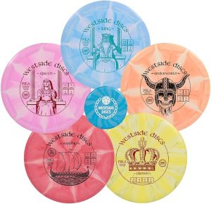 3. Westside Discs Origio Burst 5 Disc Golf Starter Set