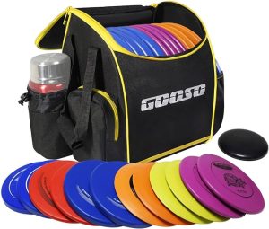 6. Disc Golf Starter Set with Bag