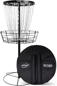 7. MVP Disc Sports Black Hole Lite Disc Golf Basket