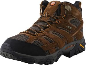 3. Merrell Men's Moab 2 Mid Waterproof Boot