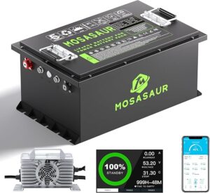 6. Mosasaur 48 Volt Lithium Golf Cart Battery